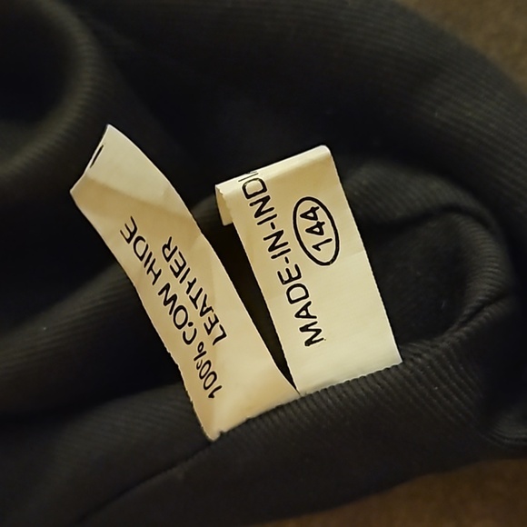 GREAT AMERICAN LEATHER WORKS Black Soft Pebble Leather Western Crossbody Bag - Picture 2 of 15